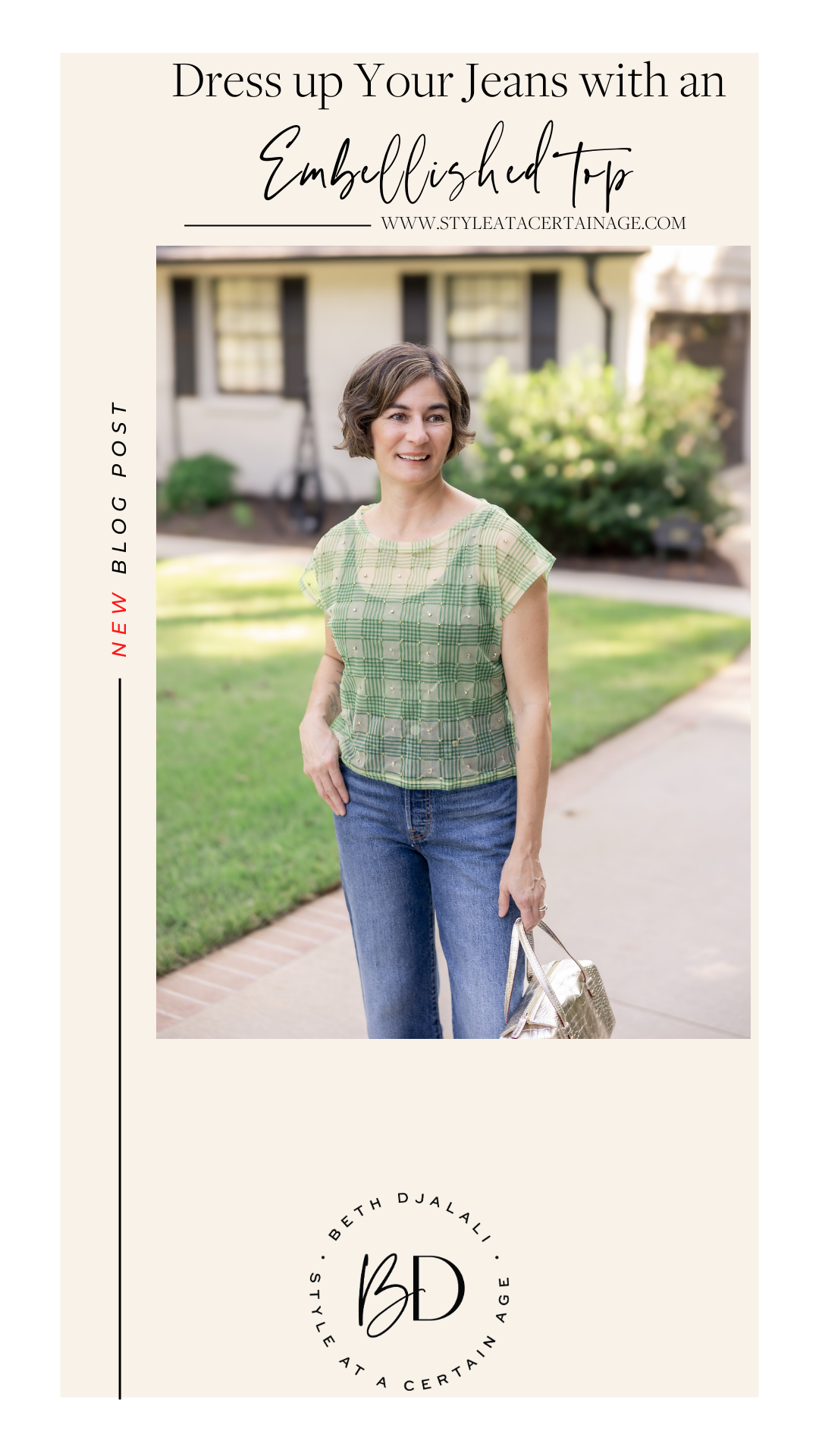 embellished top post