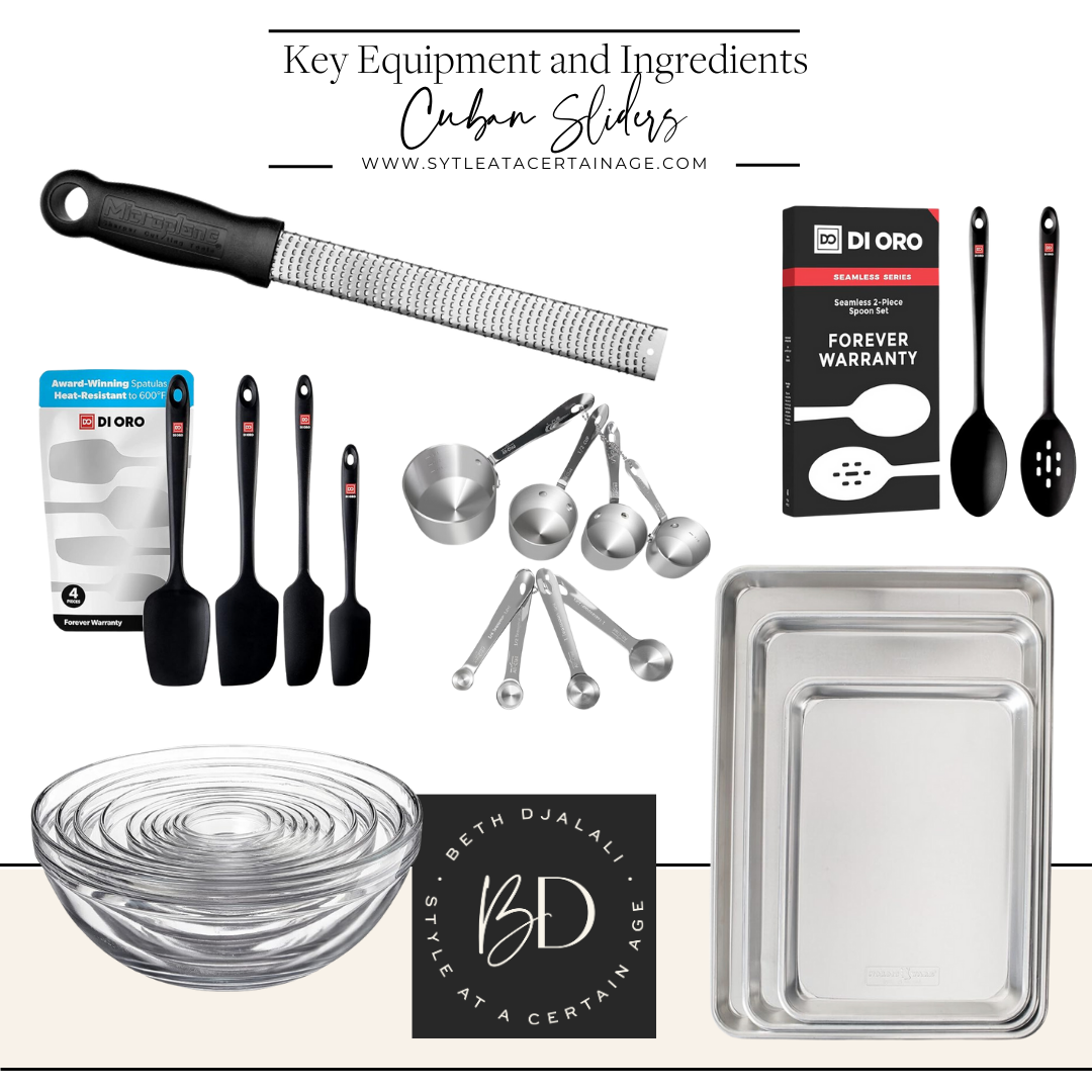 Equipment and Ingredients