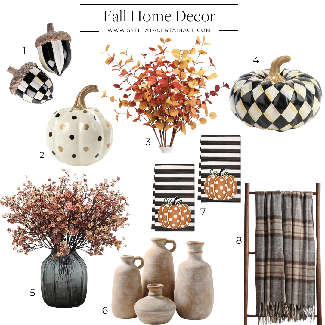 Fall Home Decor