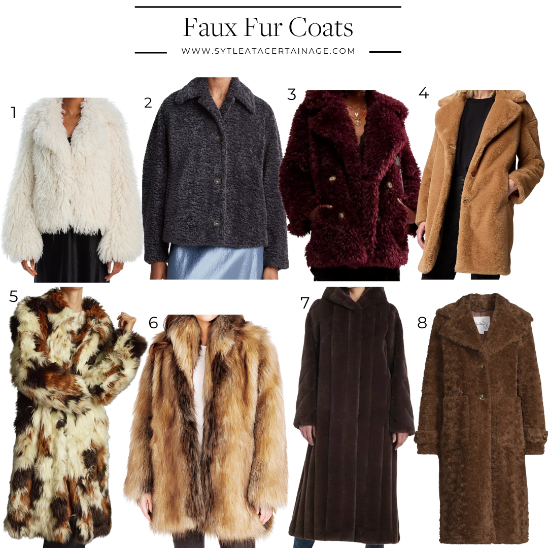 Faux Fur Coats
