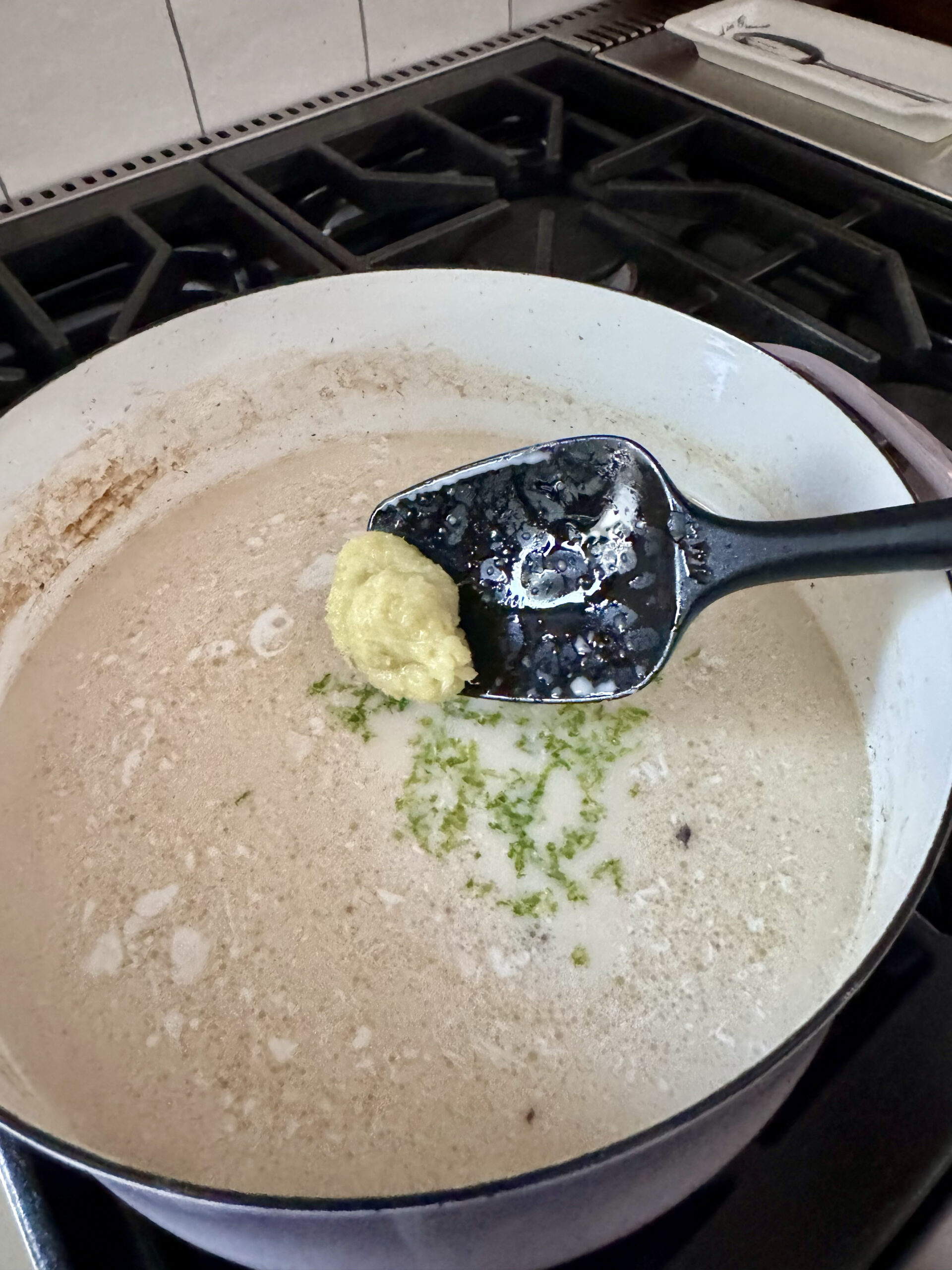 add lemon grass paste