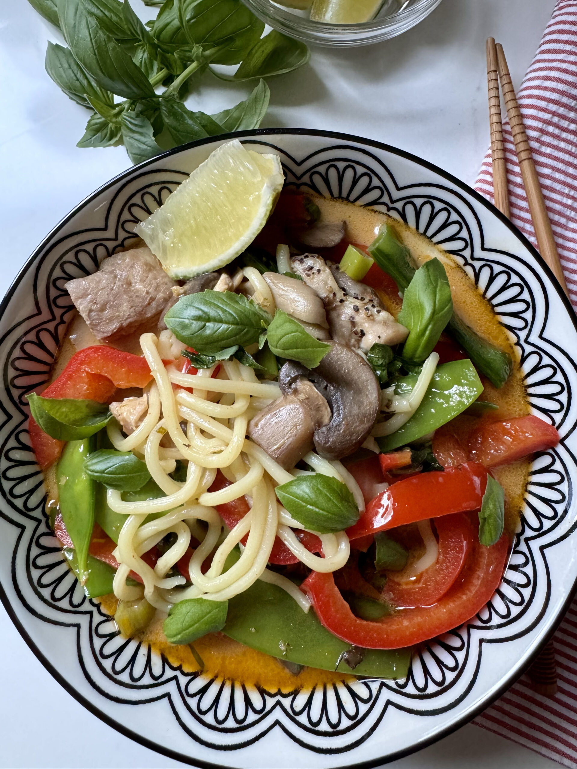 Curry Coconut Noodles recipe