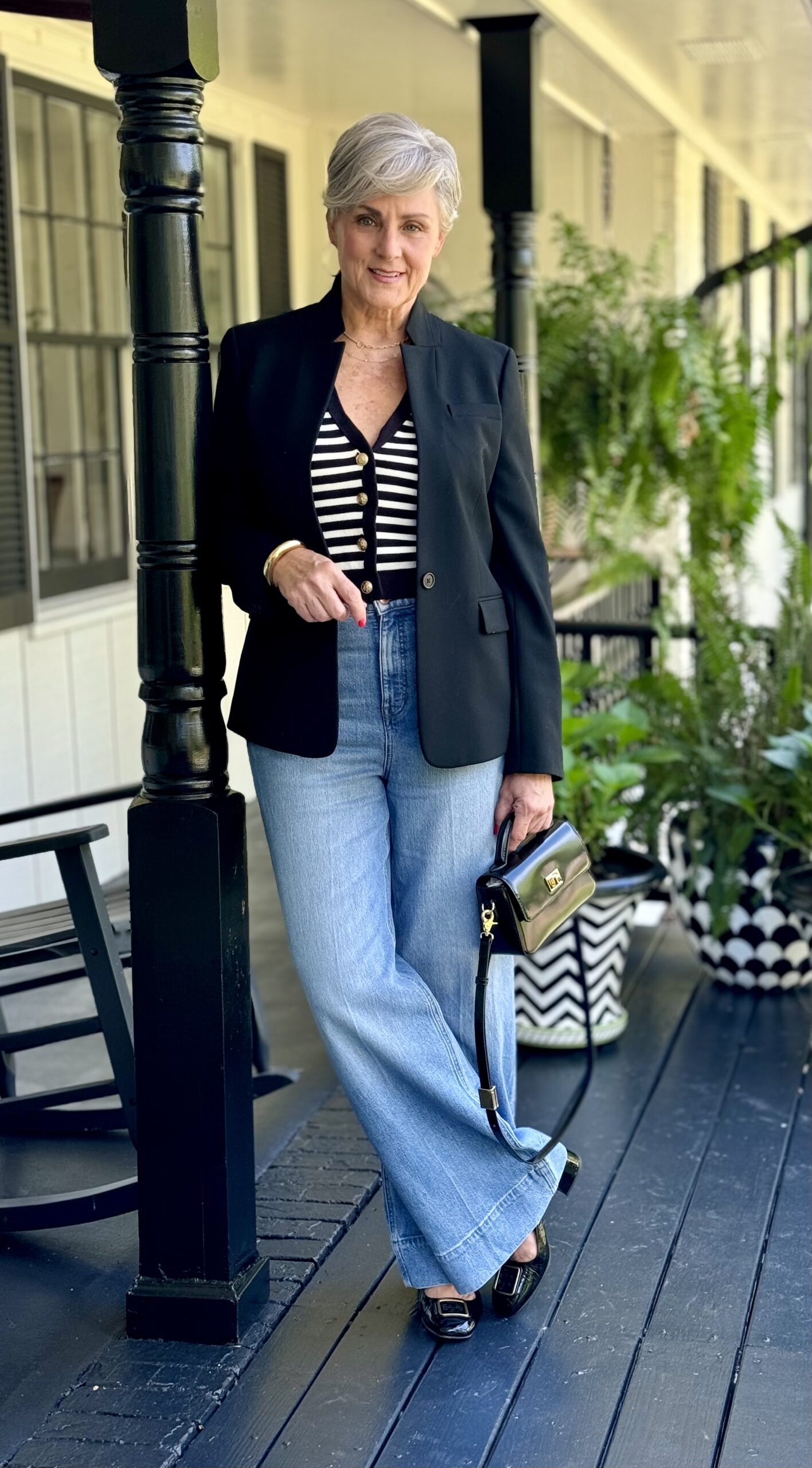 blazer and jeans NYC outfit blazer and jeans NYC outfit