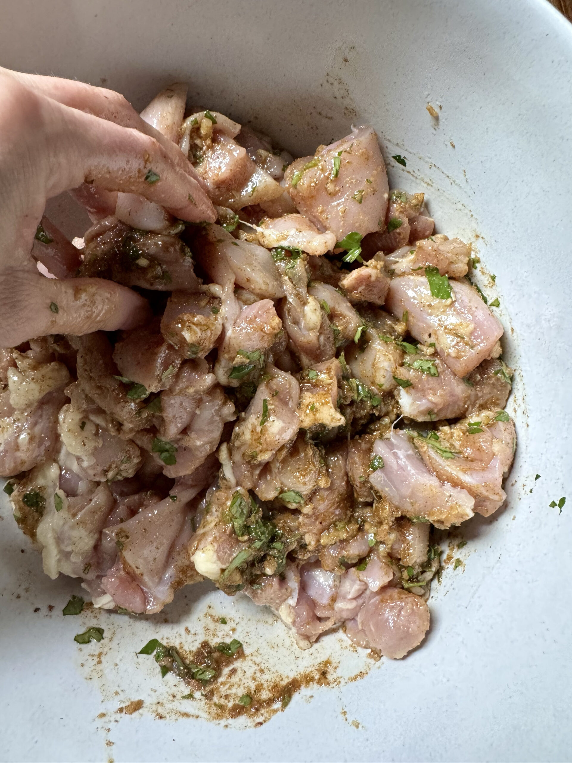 add chicken