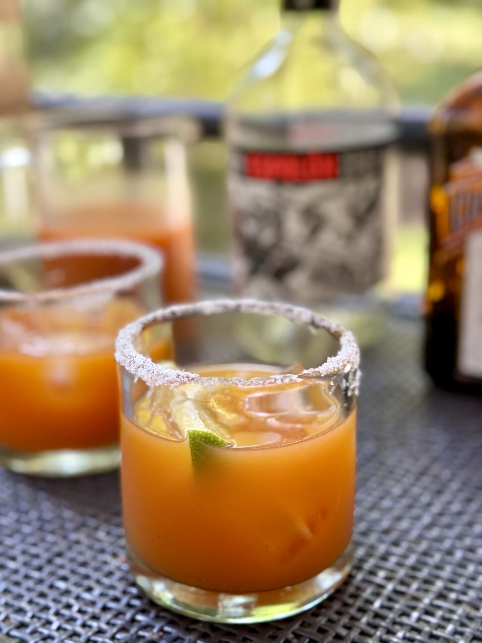 Bloody Maria with Carrot and Pear Sangrita