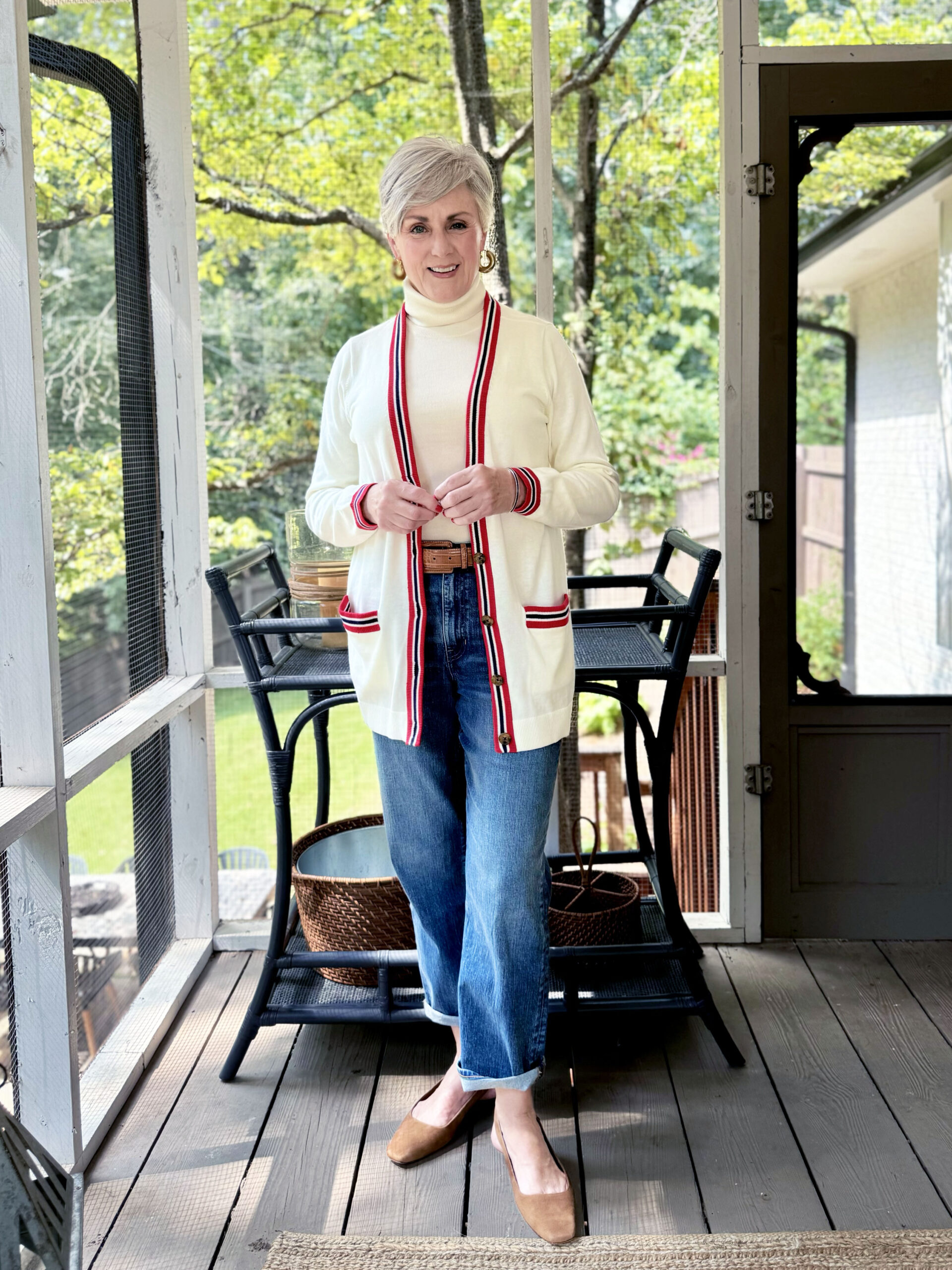 slouchy jeans outfit