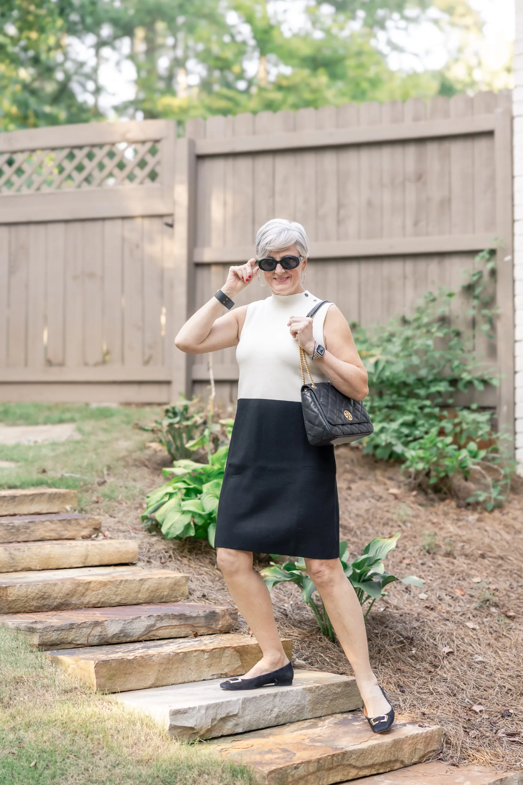Mockneck Sweater Dress