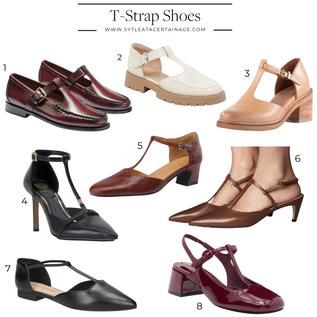 T-Strap Shoes
