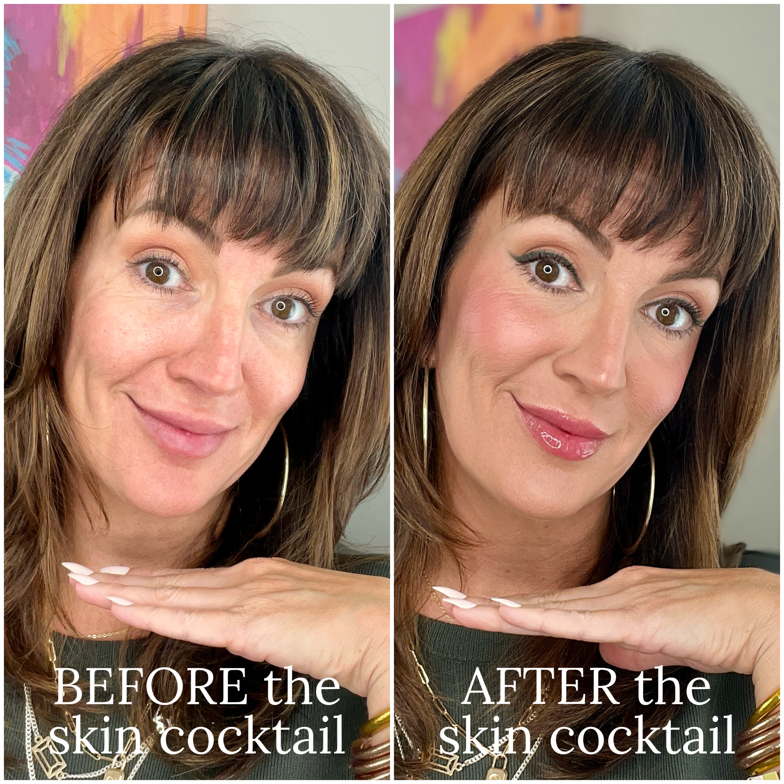 airbrush skin 3 Airbrushed skin before and after