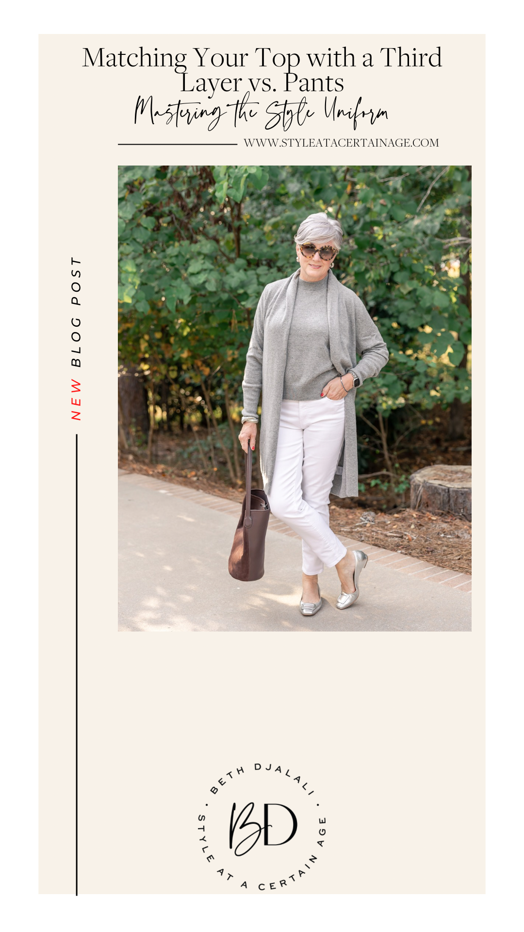 matching third layer with your top