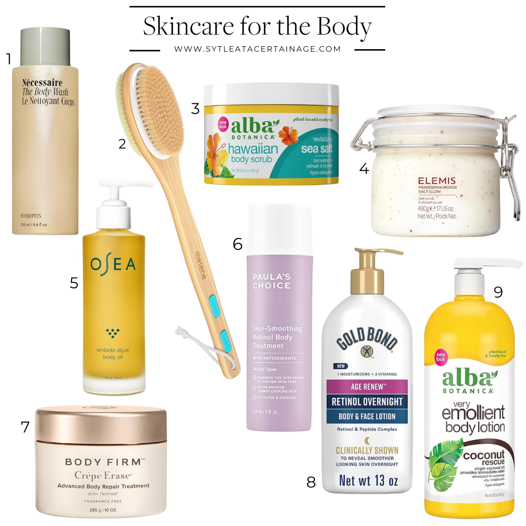 Fall Beauty Roundup Body Skincare