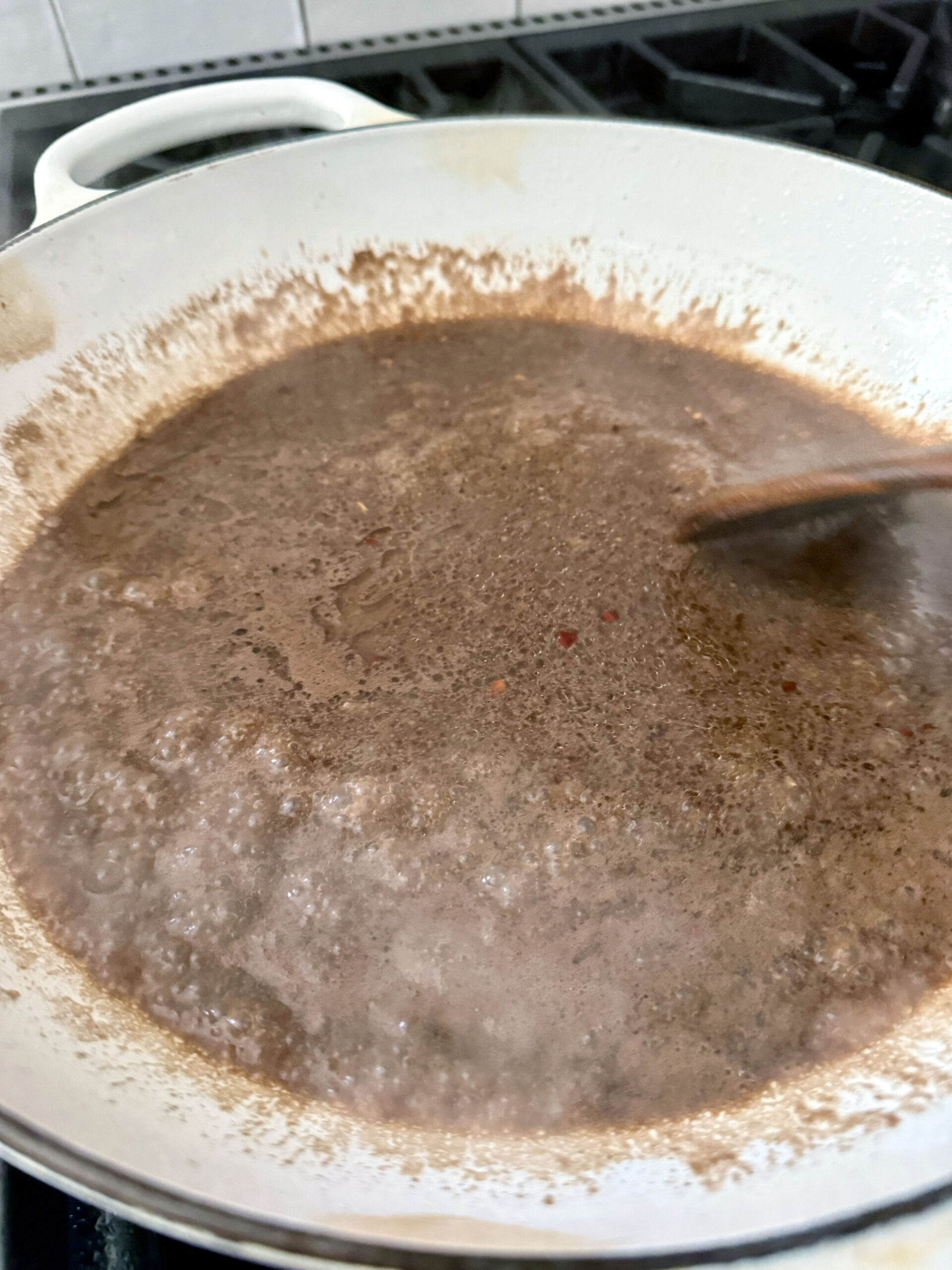 add balsamic mixture