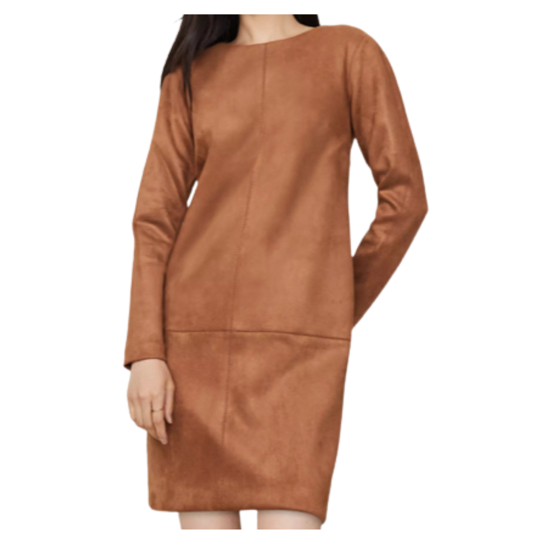 LWD for Spring 202.png faux suede shift dress | Readers' Favorites 09/29-10/06