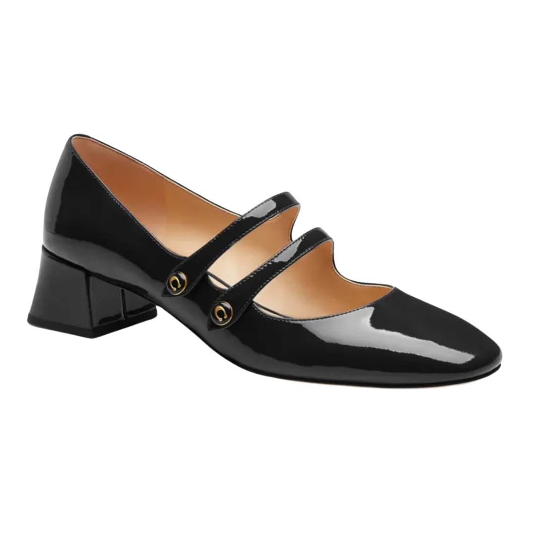 patent leather Mary Jane | Mediterranean Cruise Evening Attire