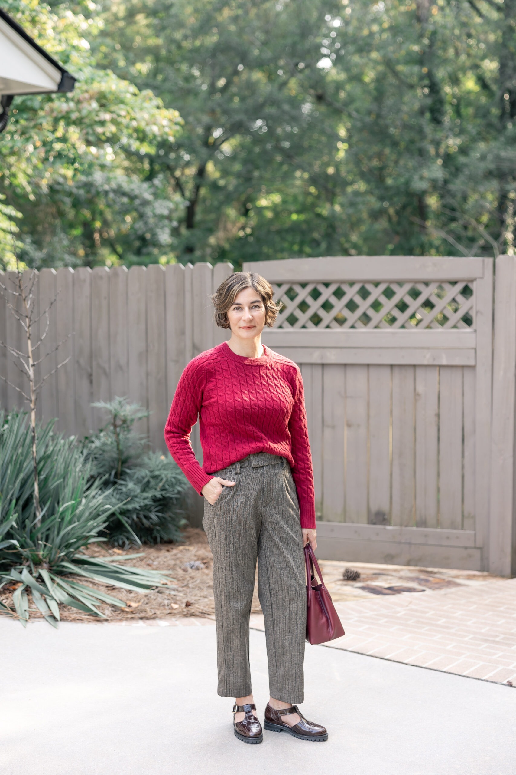 Herringbone Trousers
