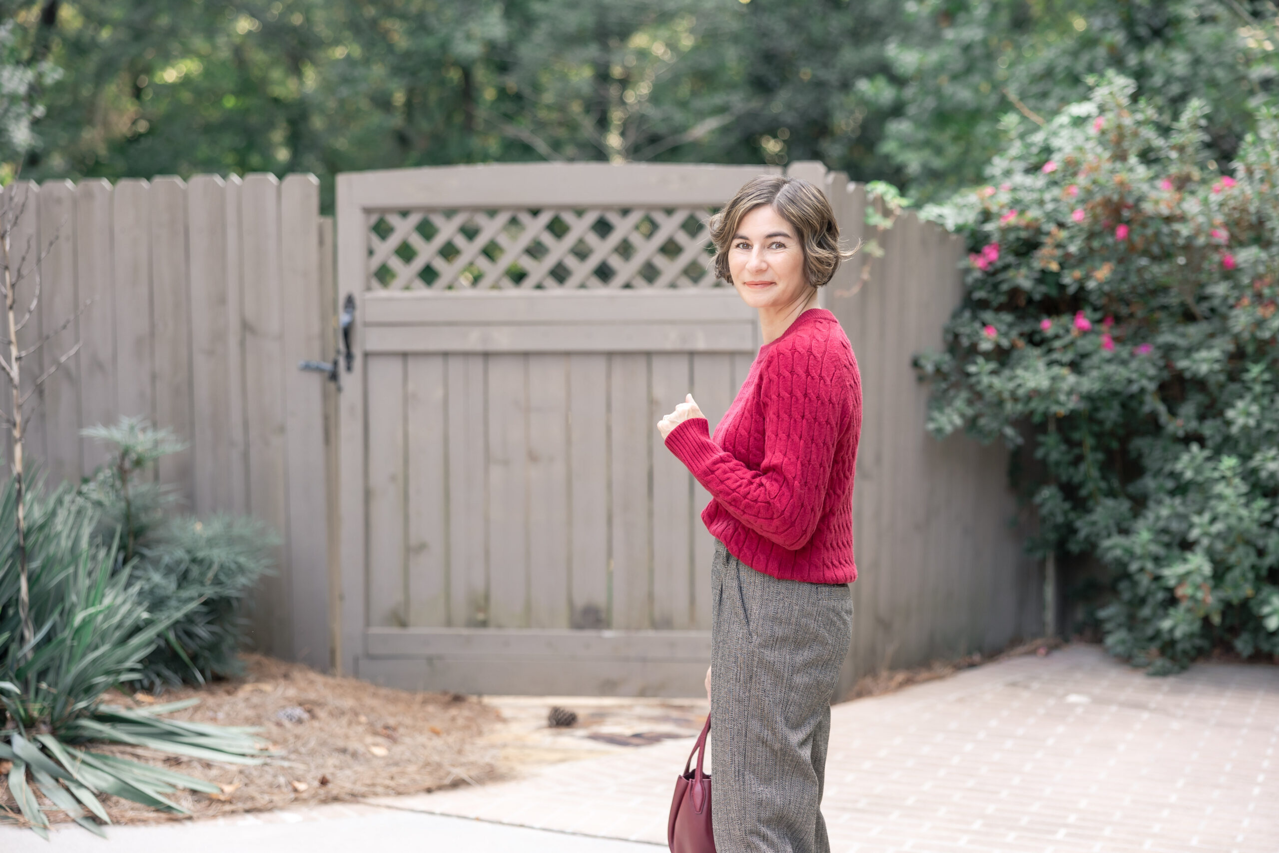 Herringbone Trousers fall fashion