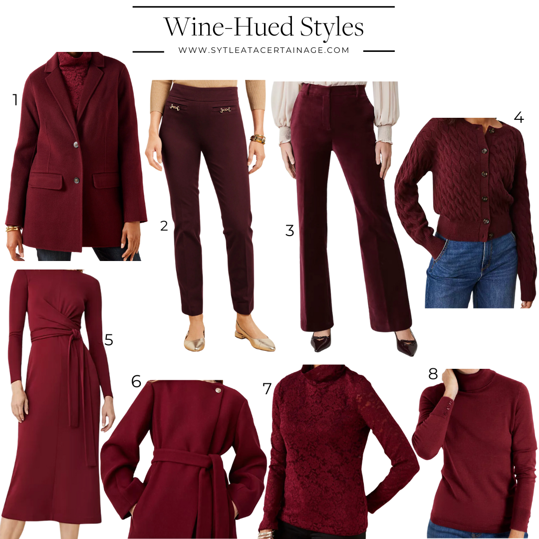 Wine-Hued Styles Wine-Hued Styles