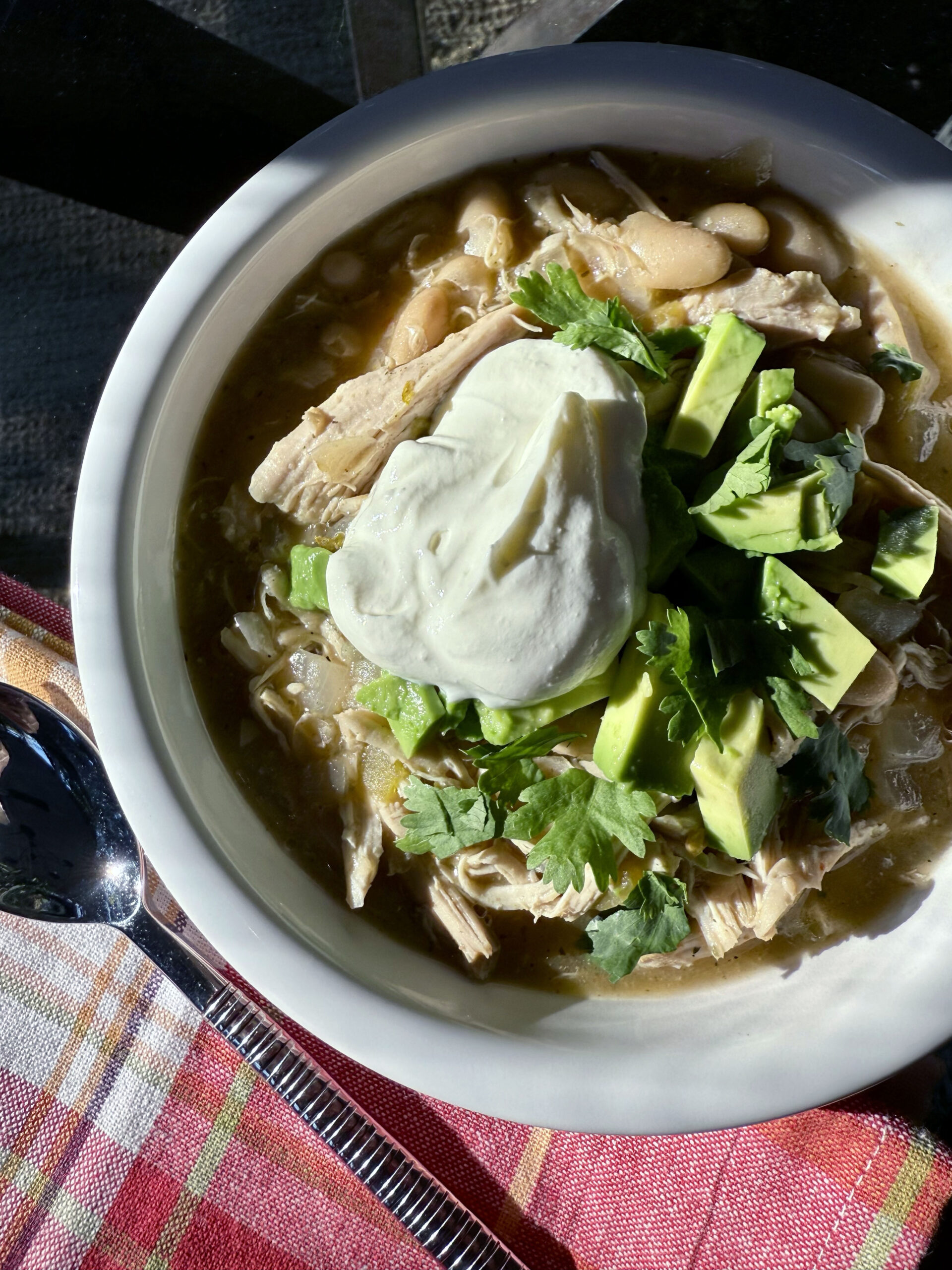 White Chicken Chili | Football Weekend Comfort Food
