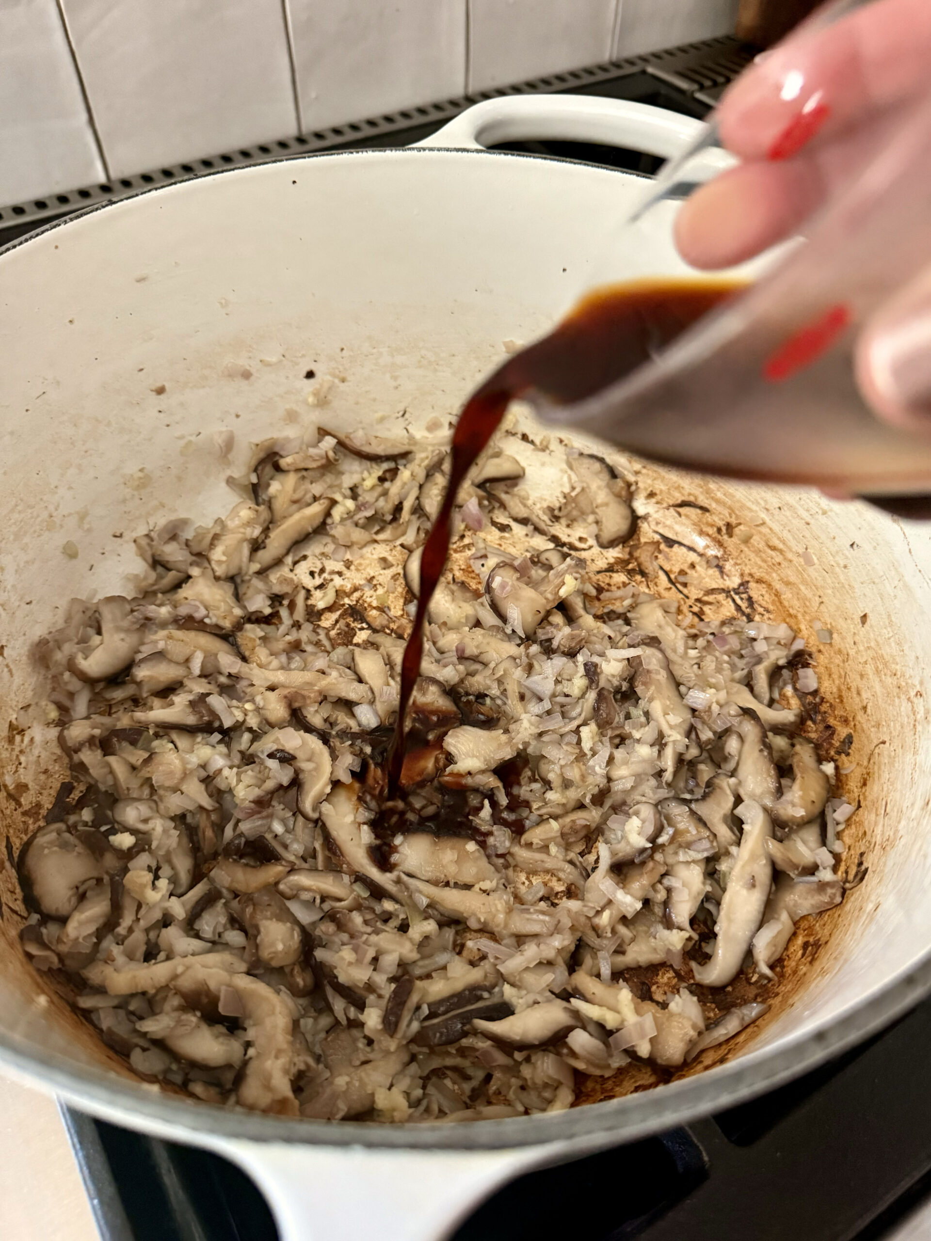 add soy sauce