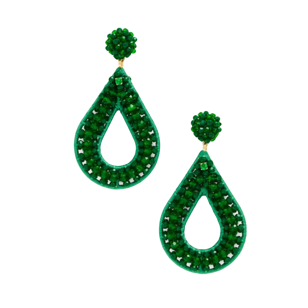 scattered bead earrings scattered bead earrings