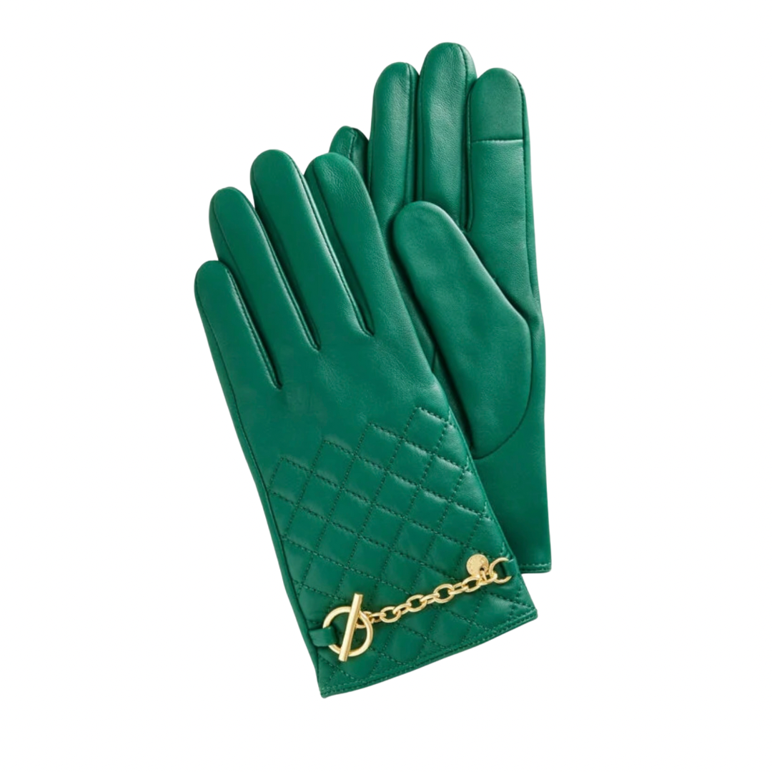 quilted leather gloves quilted leather gloves | How to Add a Pop of Color to Your Outfit