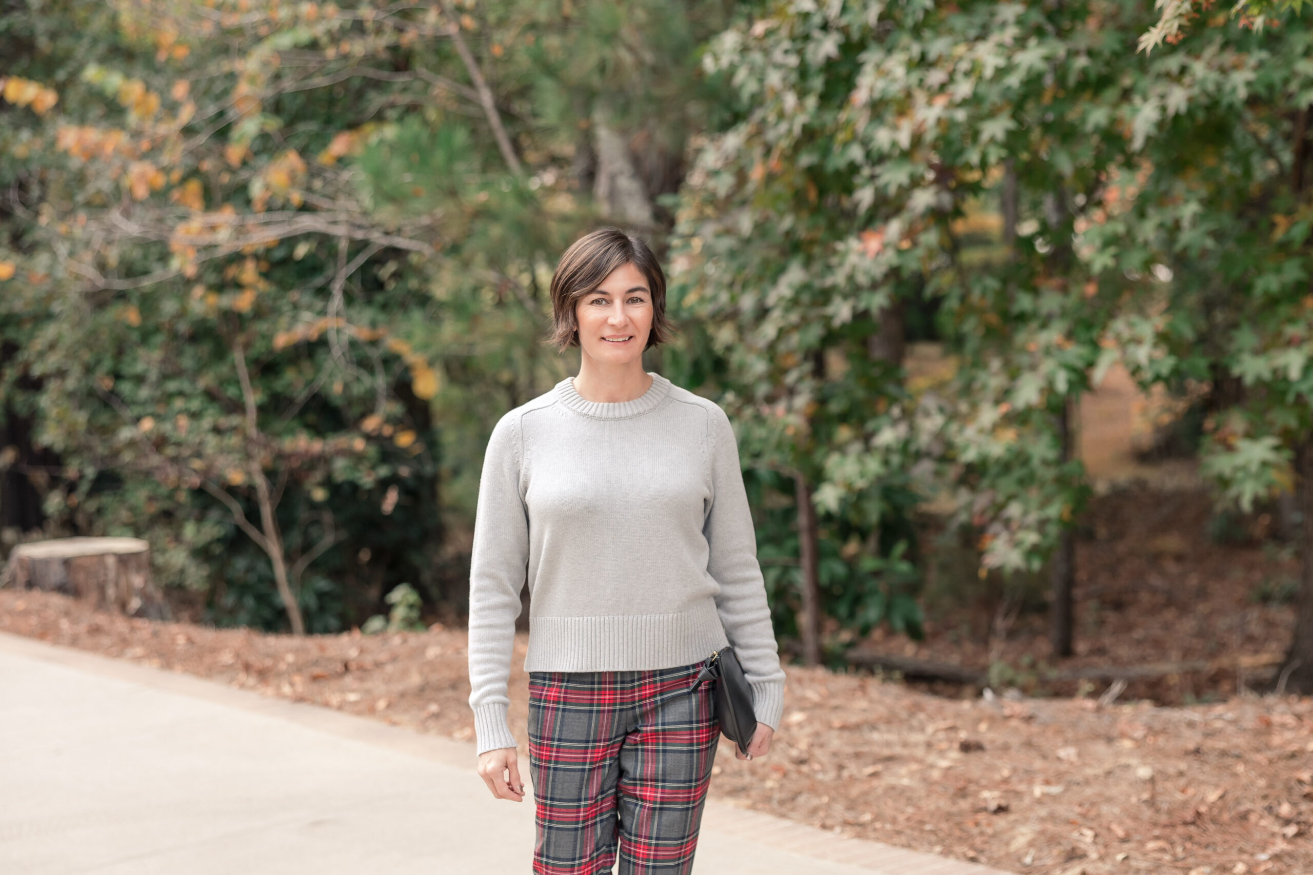 How to Wear Plaid Pants All Season Long