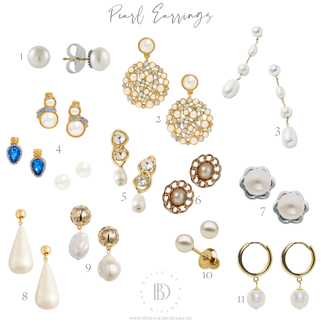 Pearl Earrings Pearl Earrings
