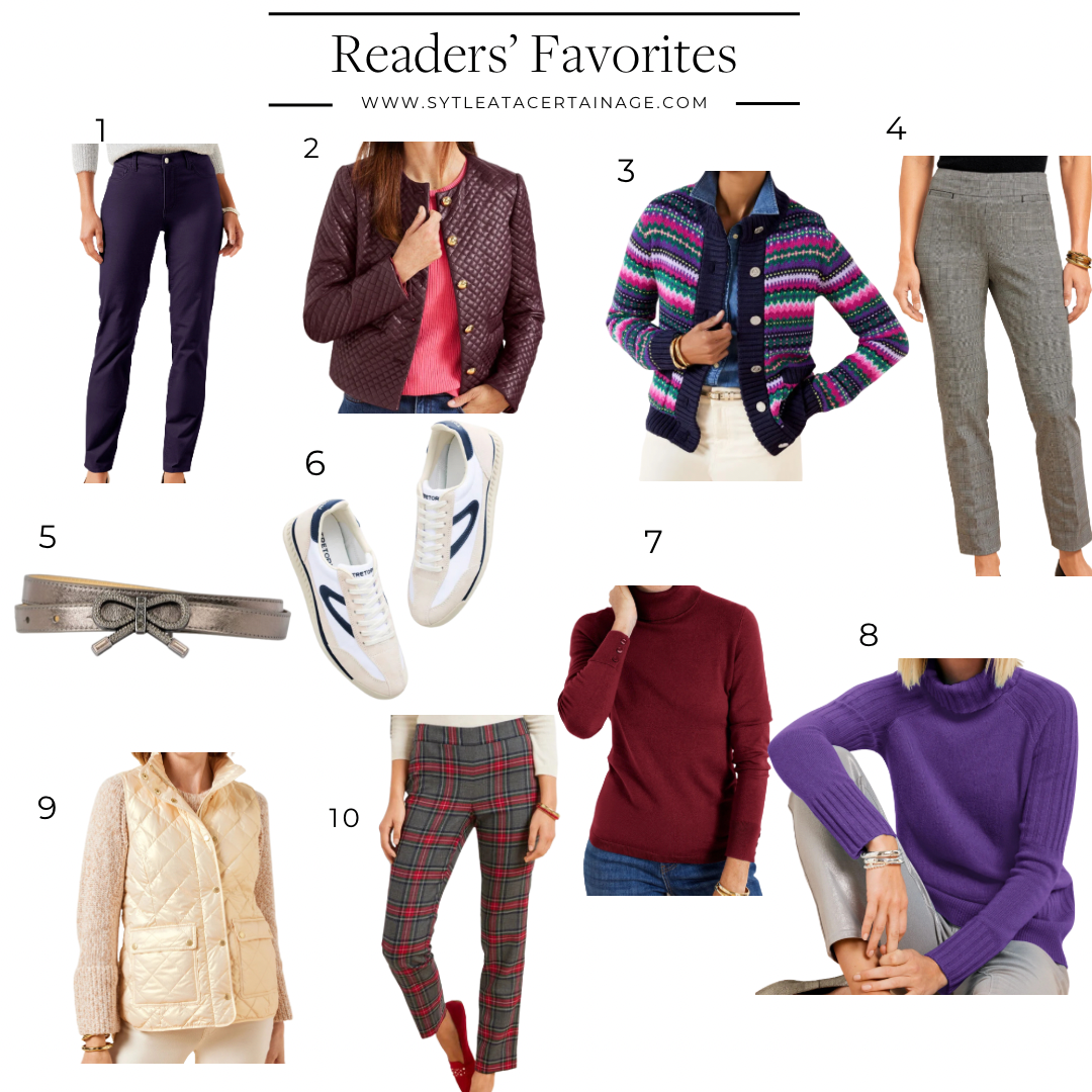 Readers' Favorites 11/03-11/10