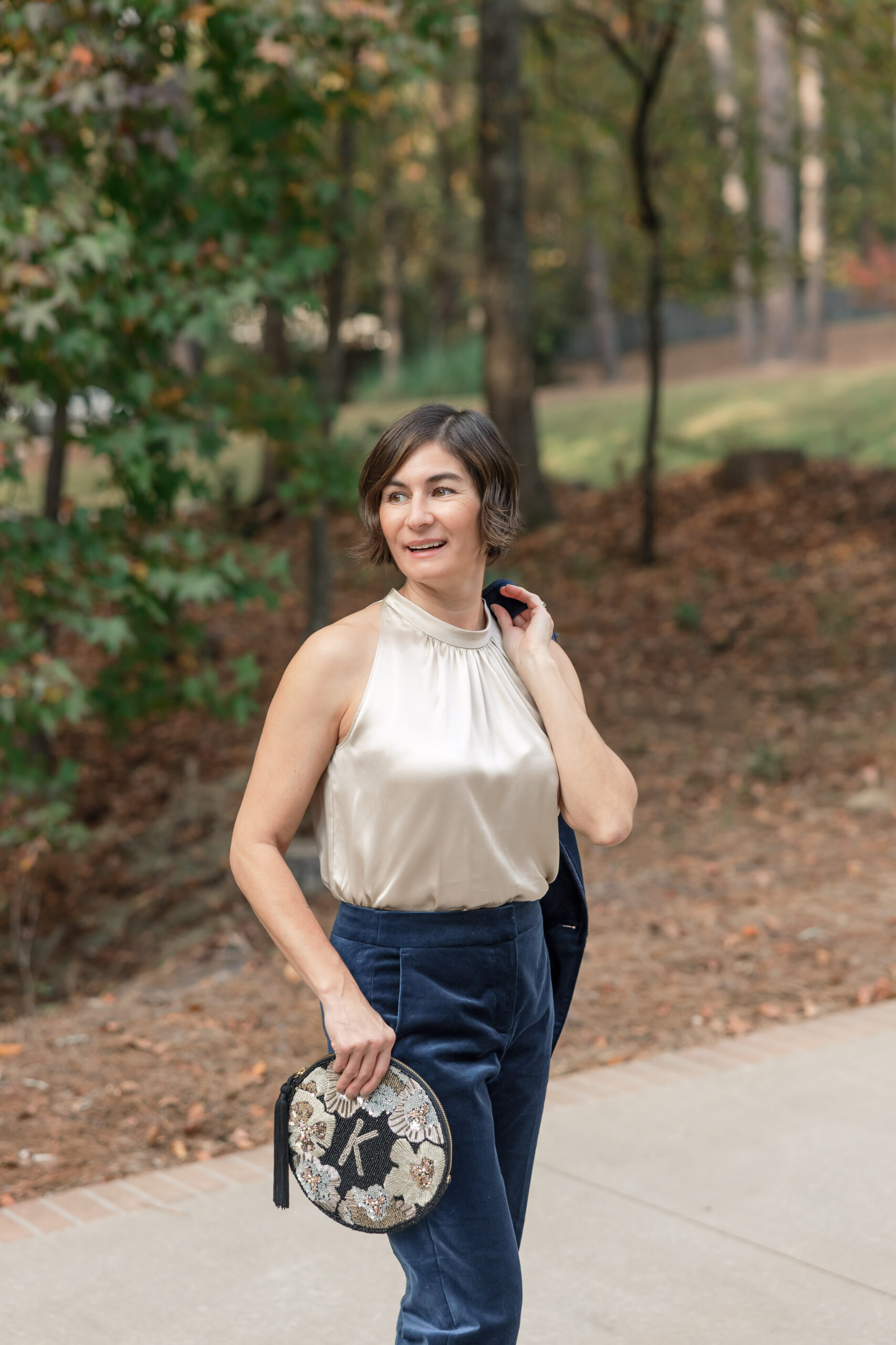 Beth SAACA | August, Sept. & Oct. 2024 Velvet Outfit for the Holidays