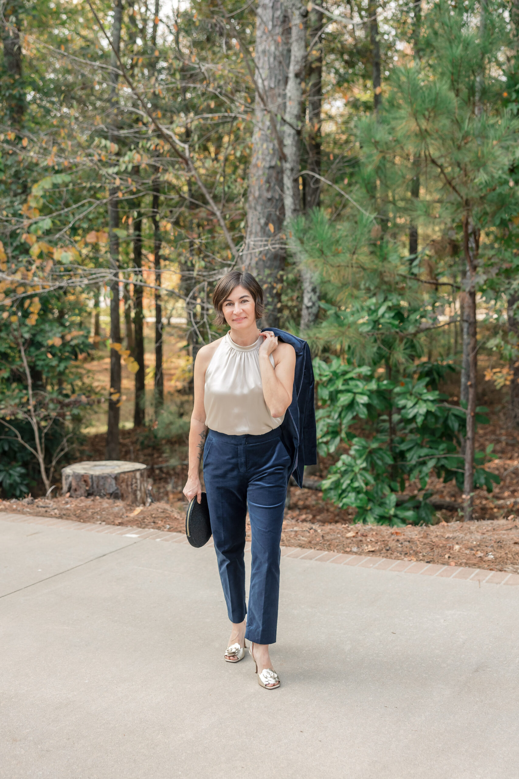 Beth SAACA | August, Sept. & Oct. 2024 Velvet Outfit for the Holidays