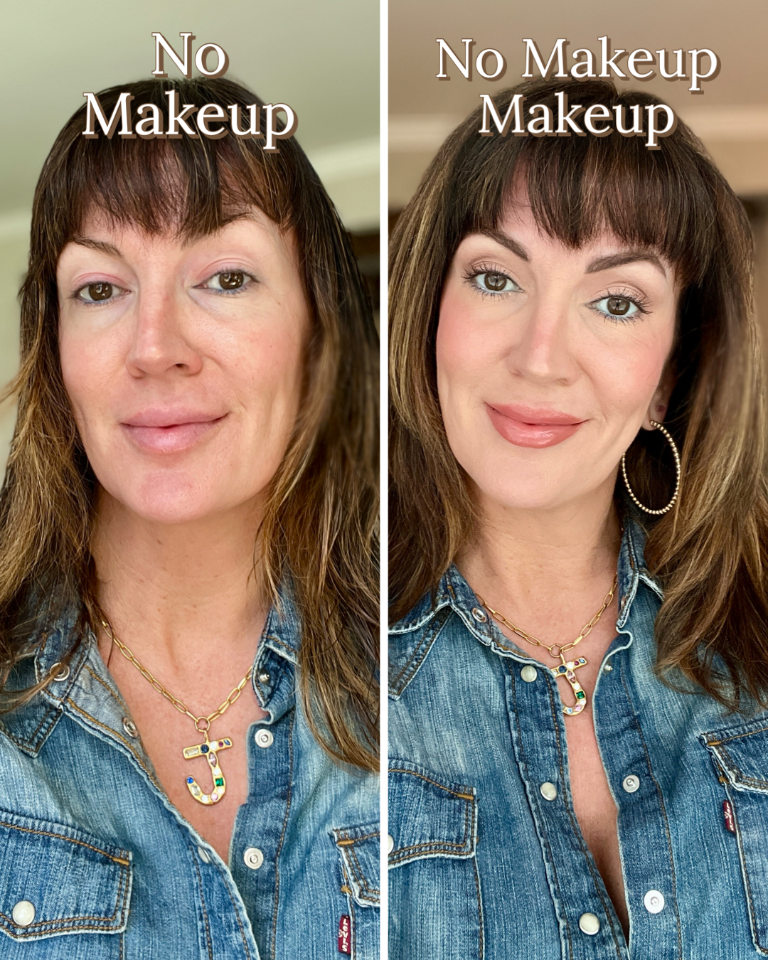 No-Makeup Makeup Look