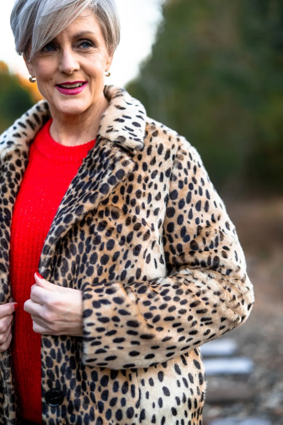 leopard coat