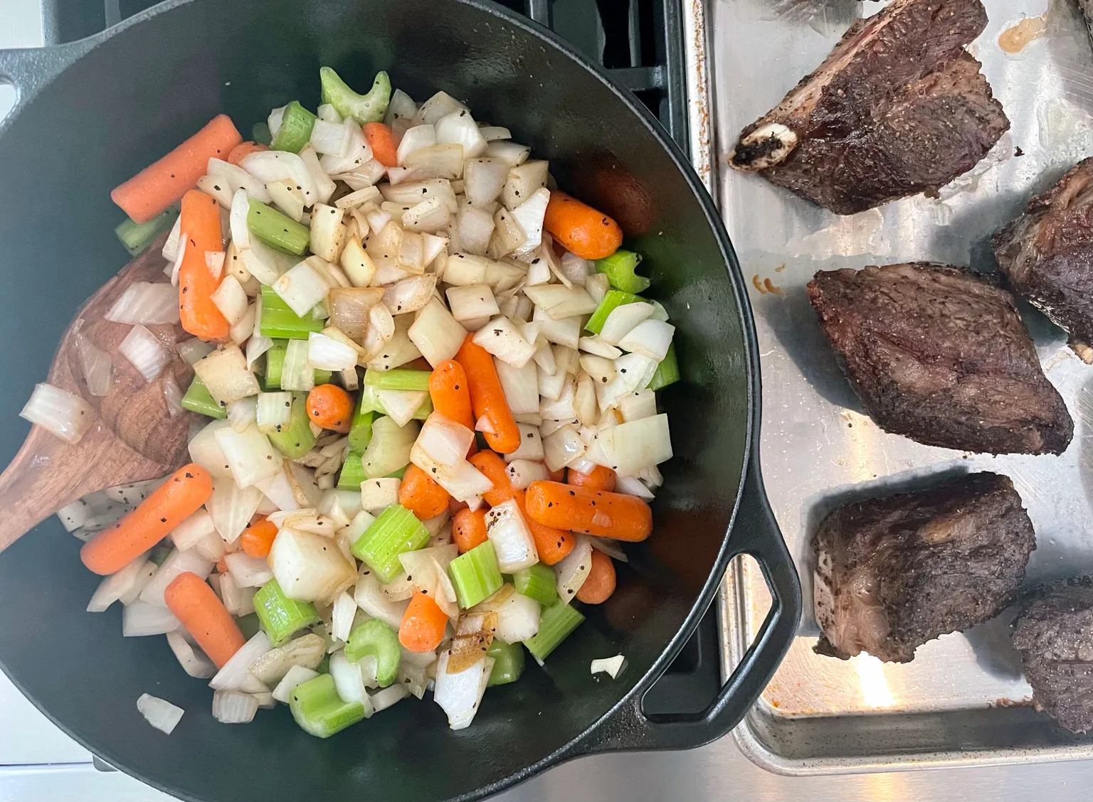 add ingredients in pot add ingredients in pot