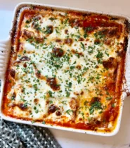 Christmas Eve Lasagna for Two