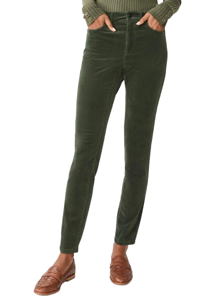 Watson Velvet Jeans – Dark Forest