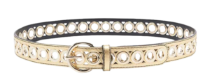 Gold Grommet Belt