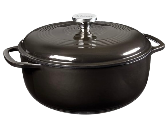 Lodge 6 Quart Enameled Cast Iron Dutch Oven