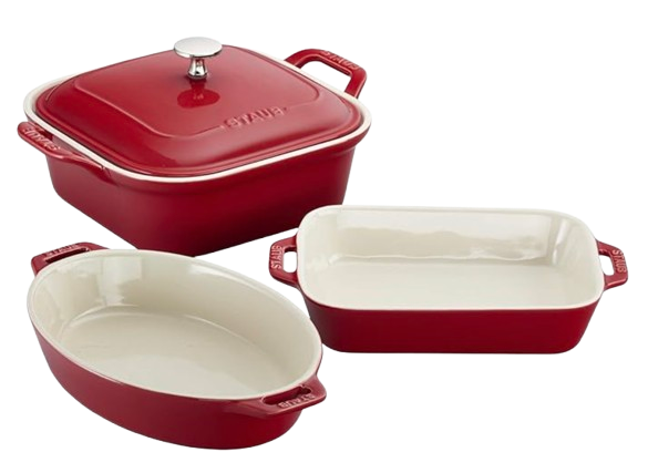 Staub Cast Iron 4-Piece Baking Set
