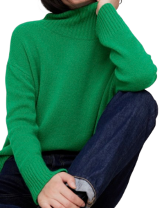 Banana Republic Oversized Cashmere Turtleneck