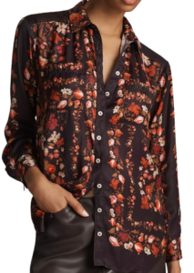 Anthropologie Relaxed Button Down Blouse