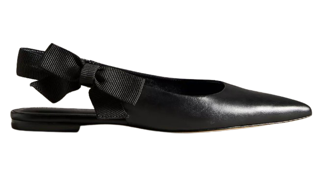 Maeve Side Bow Slingback Flats