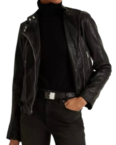 Ralph Lauren Burnished Leather Jacket