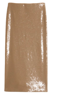 Banana Republic Stretch Sequin Midi Skirt