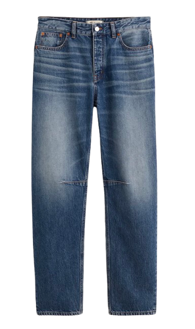Madewell Darted Barrel-Leg Jean