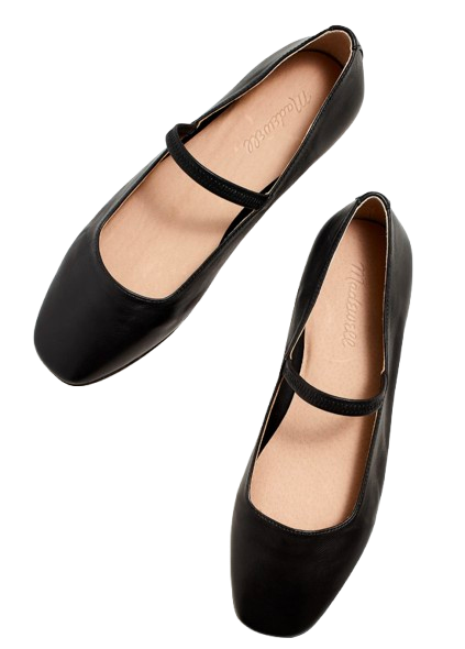 Madewell Greta Ballet Flats – Black