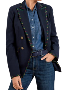 Talbots Ribbon Trim Blazer