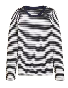 J.Crew Perfect Fit Long Sleeve Tee in Stripe