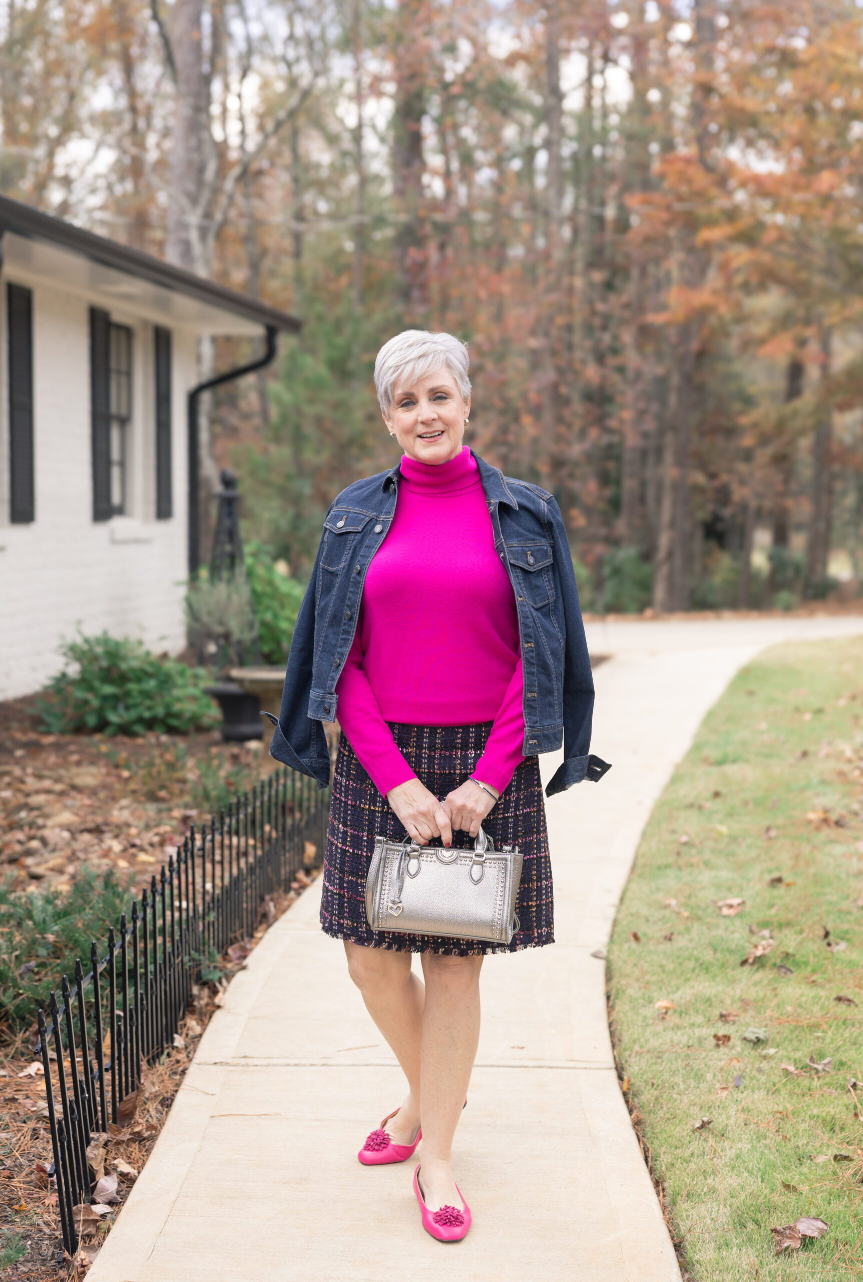How to Rock Your Tweed Skirt