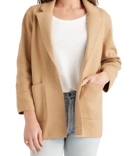 Quince Knit Sweater Blazer