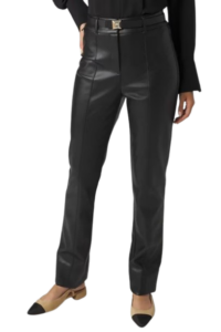 White House Black Market Slim Fit Faux Leather Trousers